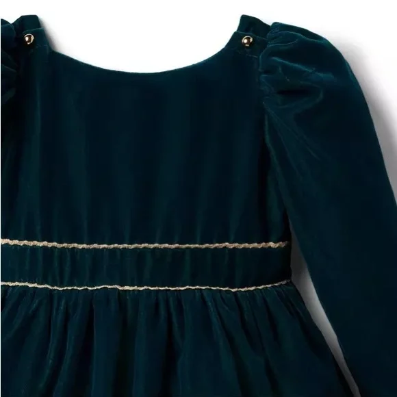 Janie and Jack Turquoise Dress - Picture 4 of 10